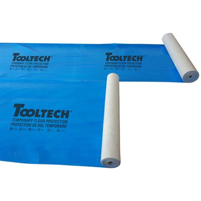 Tapis de protection de sol temporaire 40" x 45 ou 90 pieds Tooltech équivalent de floorotex 110500 110501