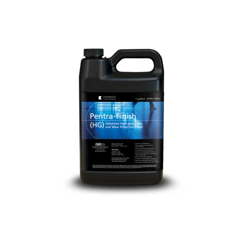 Pentra-Finish (HG) 1 gal. et 5 gal. de Convergent Concrete Technologies