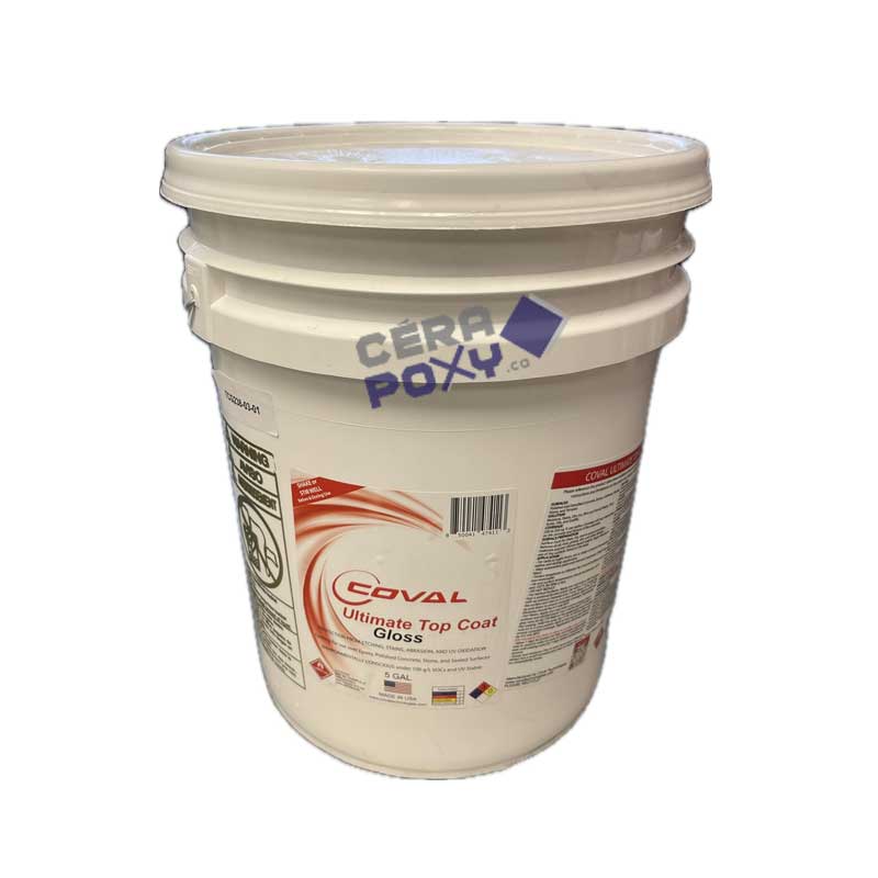 Coval Ultimate Top Coat - Single component thin coat matte or gloss finish