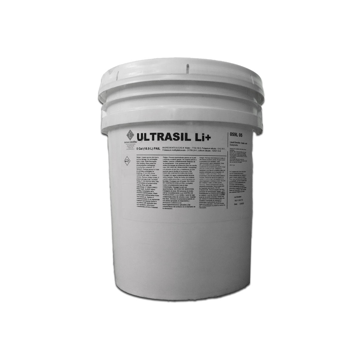 UltraSil Li+ - Scellant à base d’eau de silicate de lithium 5 gal. d'Euclid Chemical