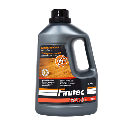 Vernis professionnel pour planchers de bois Finitec 6000
