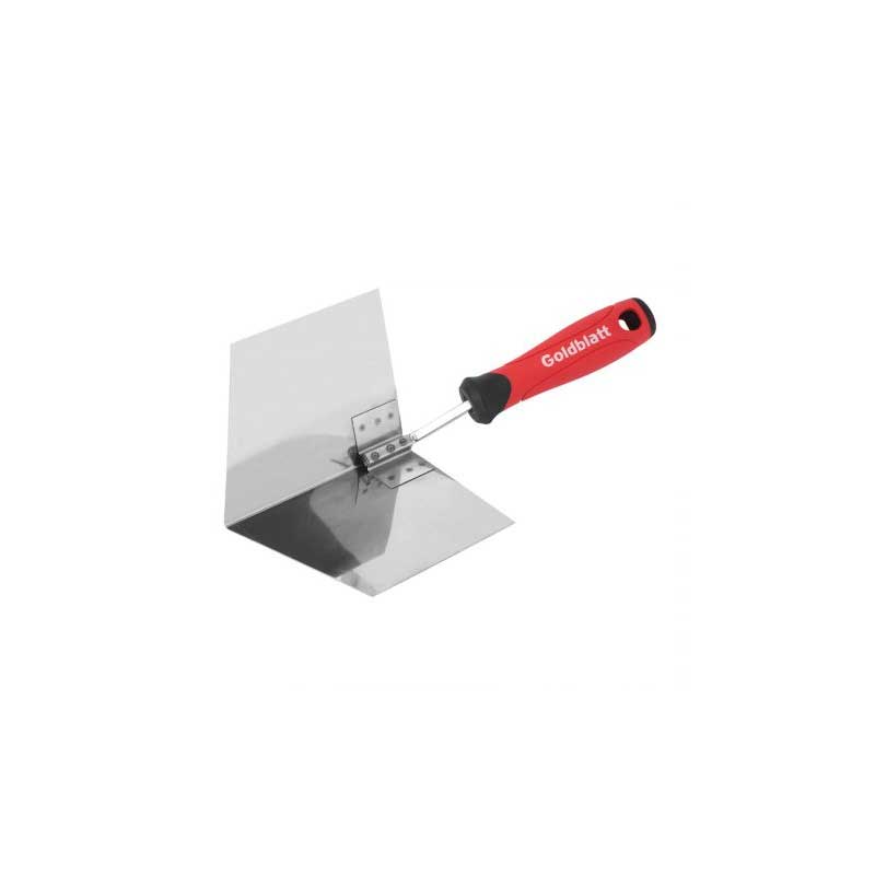 Outil d’angle intérieur (truelle) lame de 5" x 4" Goldblatt G05522