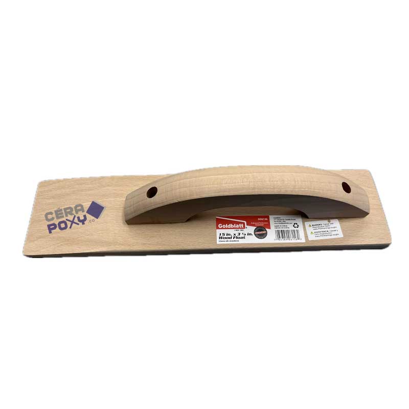 Flotteur en bois 15" x 3 1/2" Goldblatt G06156