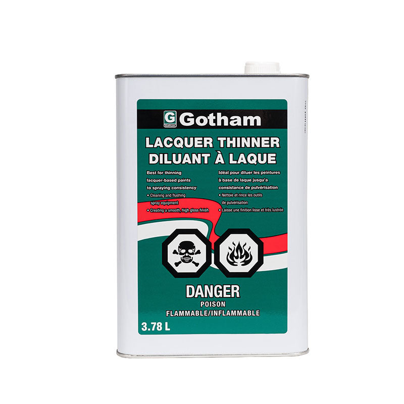 Diluant à laque de Gotham 3,78 litres