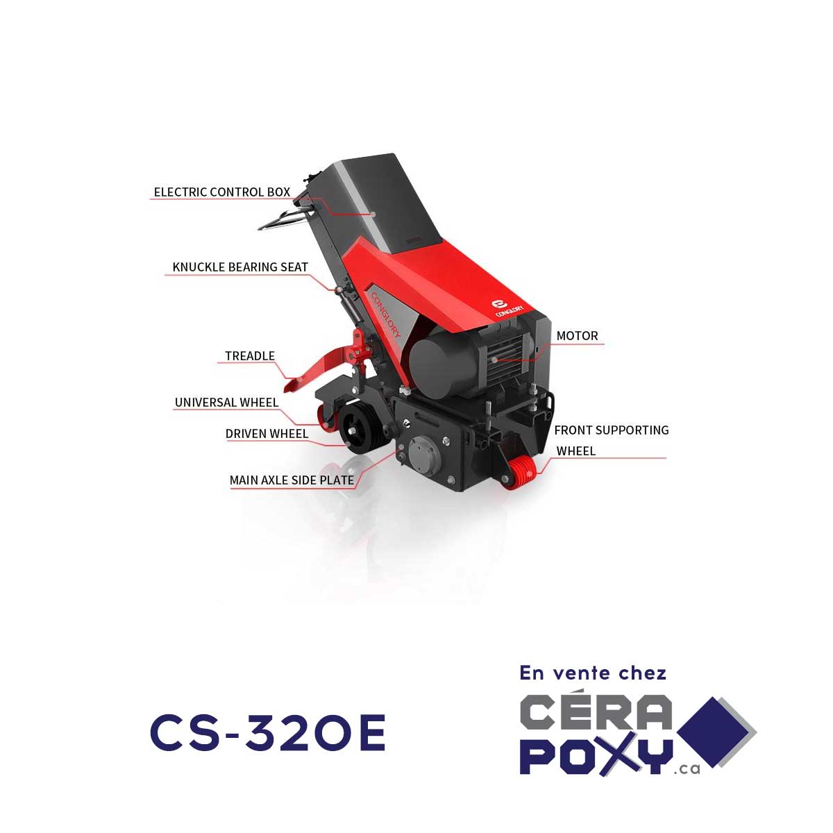 Scarifieuse HTG Conglory CS-320E