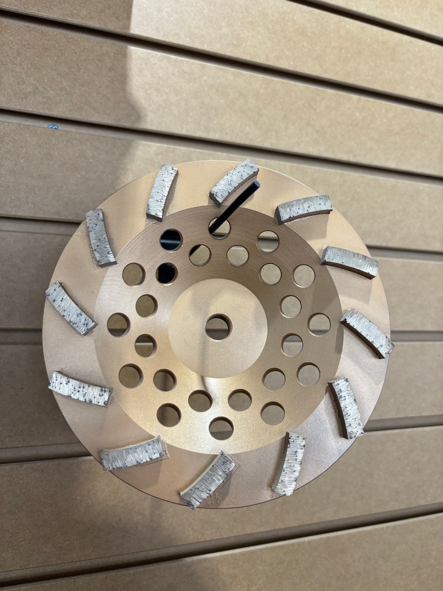 Cup wheels for soft or hard concrete, 10, 12, 18 segments of 5" and 7"