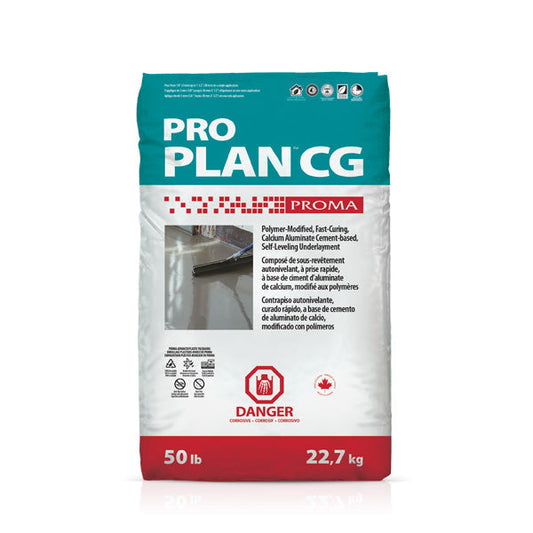 PRO PLAN™ CG Proma - Composé de sous-revêtement autonivelant, autolissant, auto-séchant et de qualité commerciale
