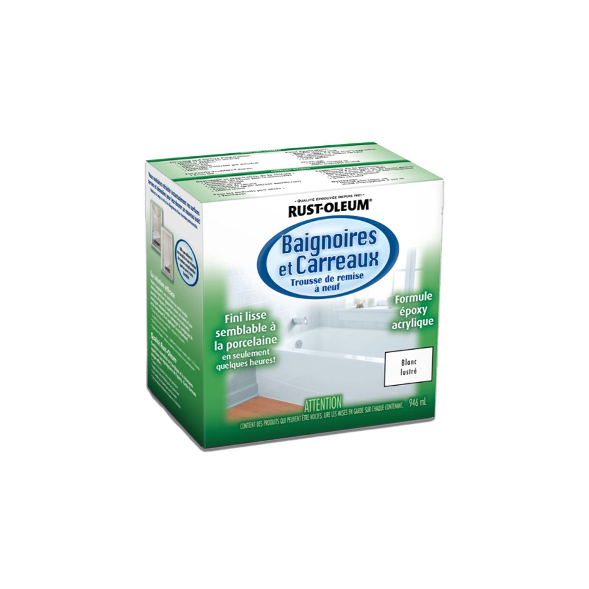 Trousse de remise à neuf de baignoires et de carreaux Rust-Oleum