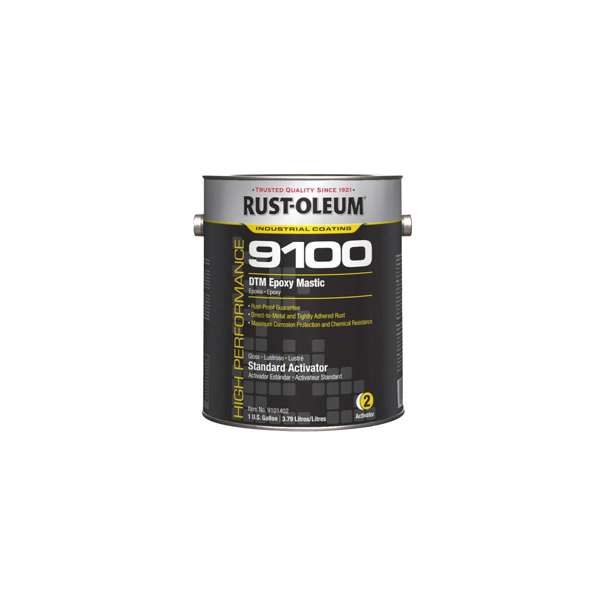 Rust-Oleum 9100 - Mastic époxy DTM activateur standard 3,79 l. 9101402
