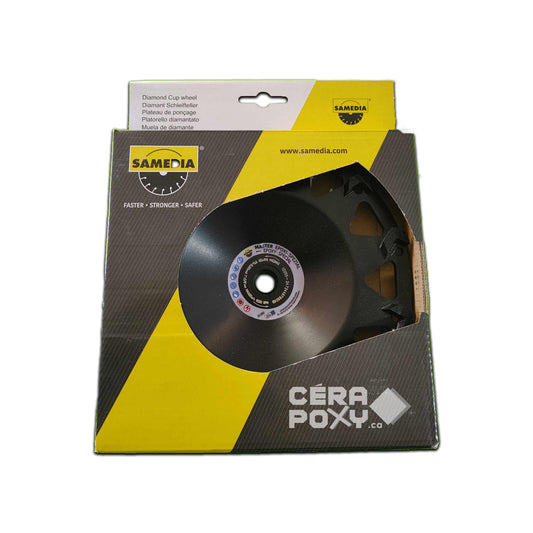 Meule RAPTOR 5" x 5/8" - 11 Standard de Samedia