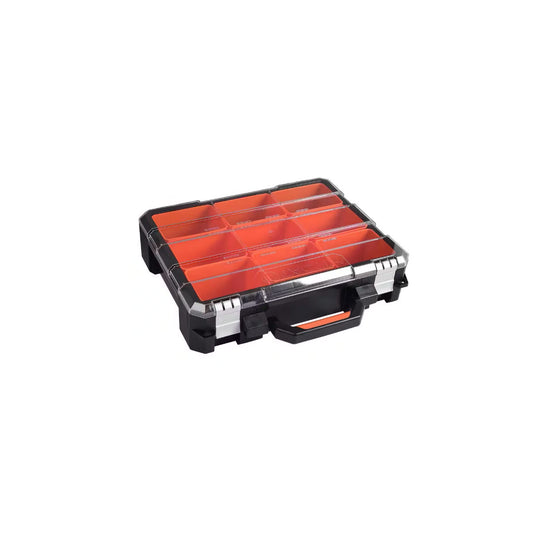 Organisateur portable en plastique avec 9 bacs 17 pouces Tactix
