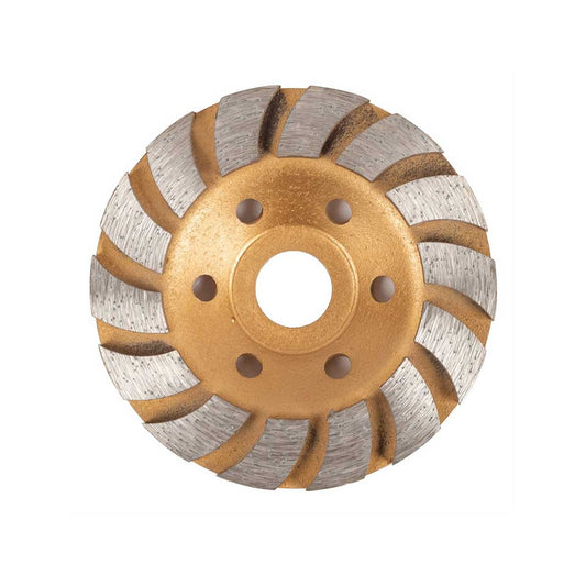 Meule à boisseau diamantée fritée 4" 1/2 115mm Tooltech 120461