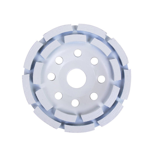 Meule à boisseau diamantée 2 rangées 4" 1/2 Tooltech 120479