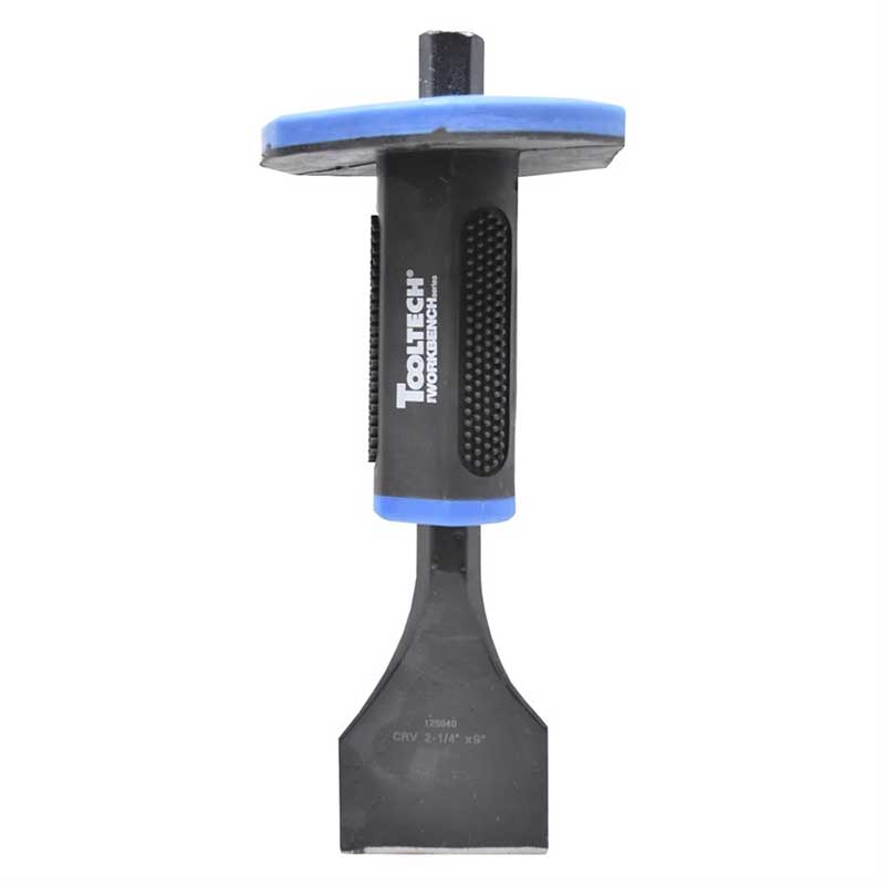 Ciseau de maçon avec protège-main 57 X 229 mm tige 5/8 po Tooltech 125040