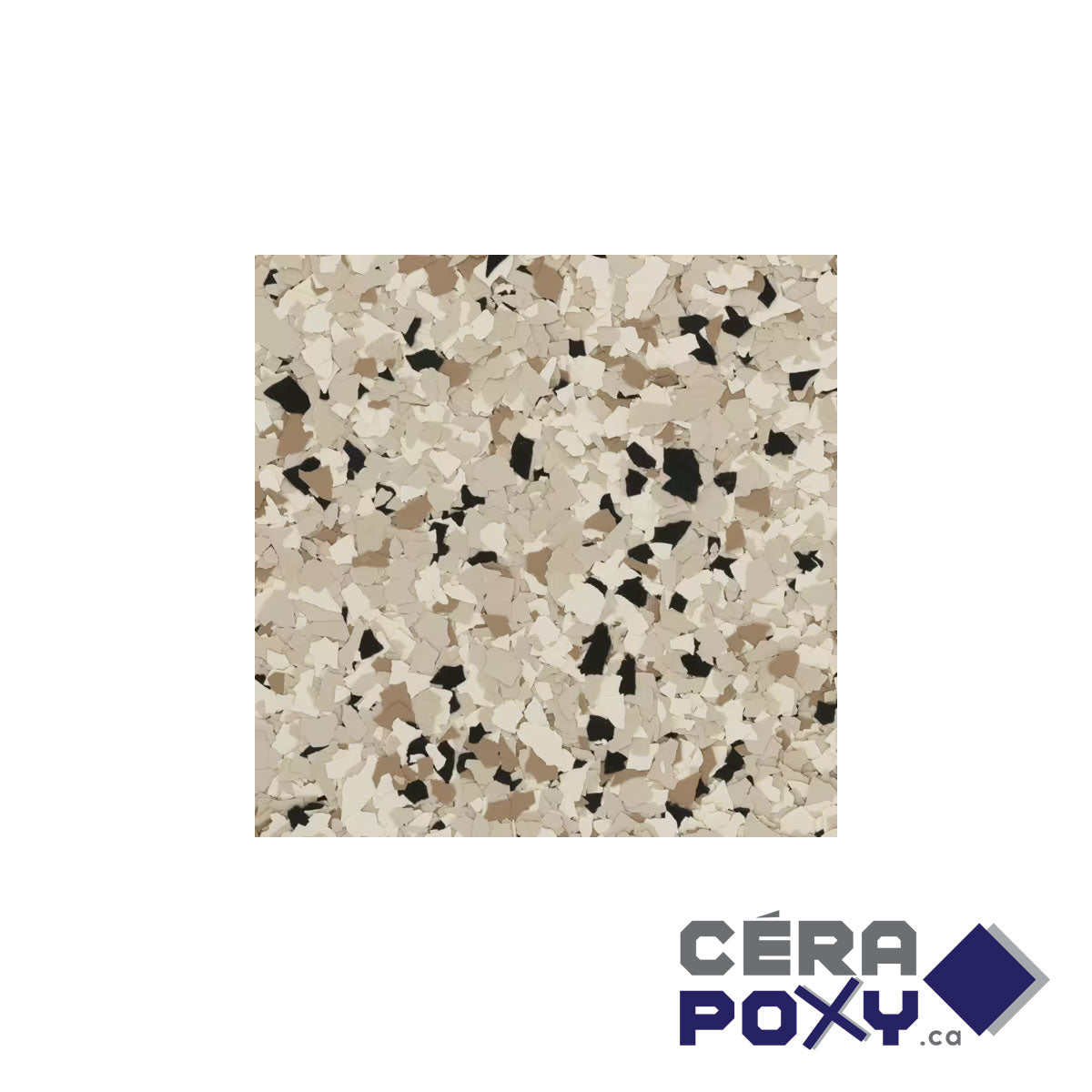 Flakes (mix) for epoxy Torginol