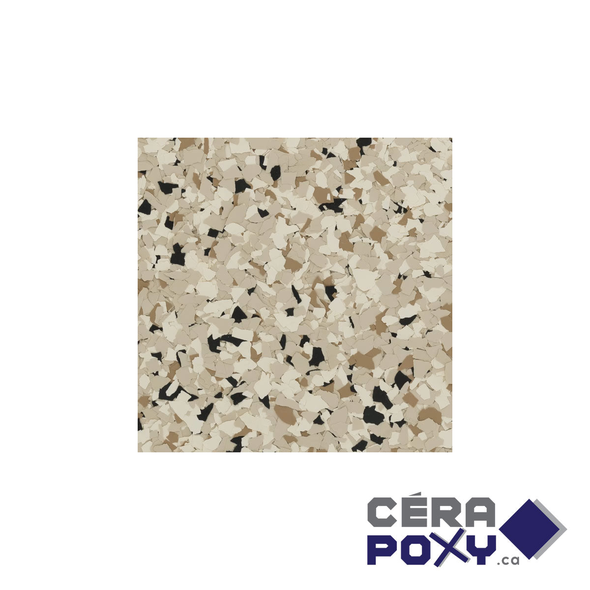 Flakes (mix) for epoxy Torginol