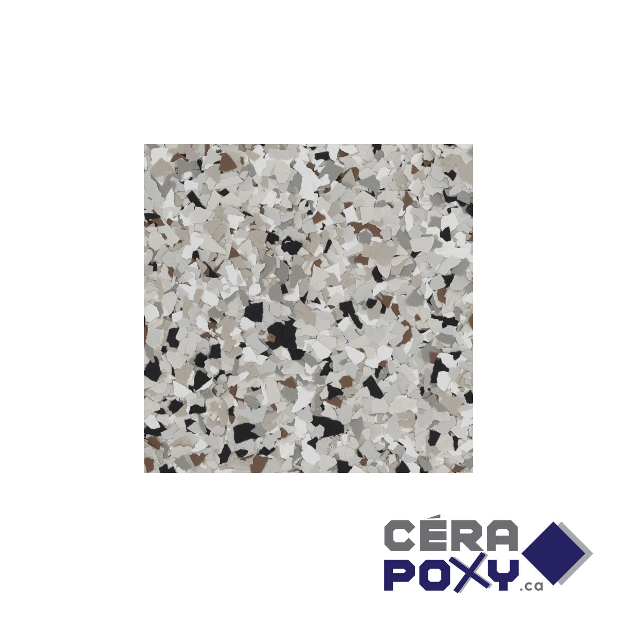 Flakes (mix) for epoxy Torginol