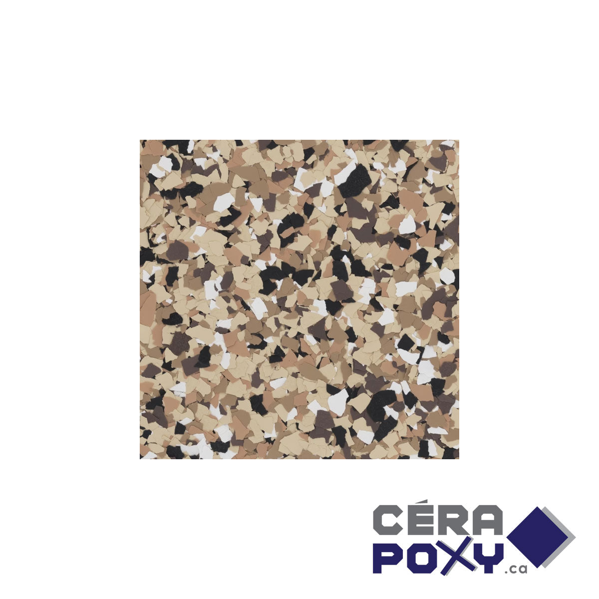 Flakes (mix) for epoxy Torginol