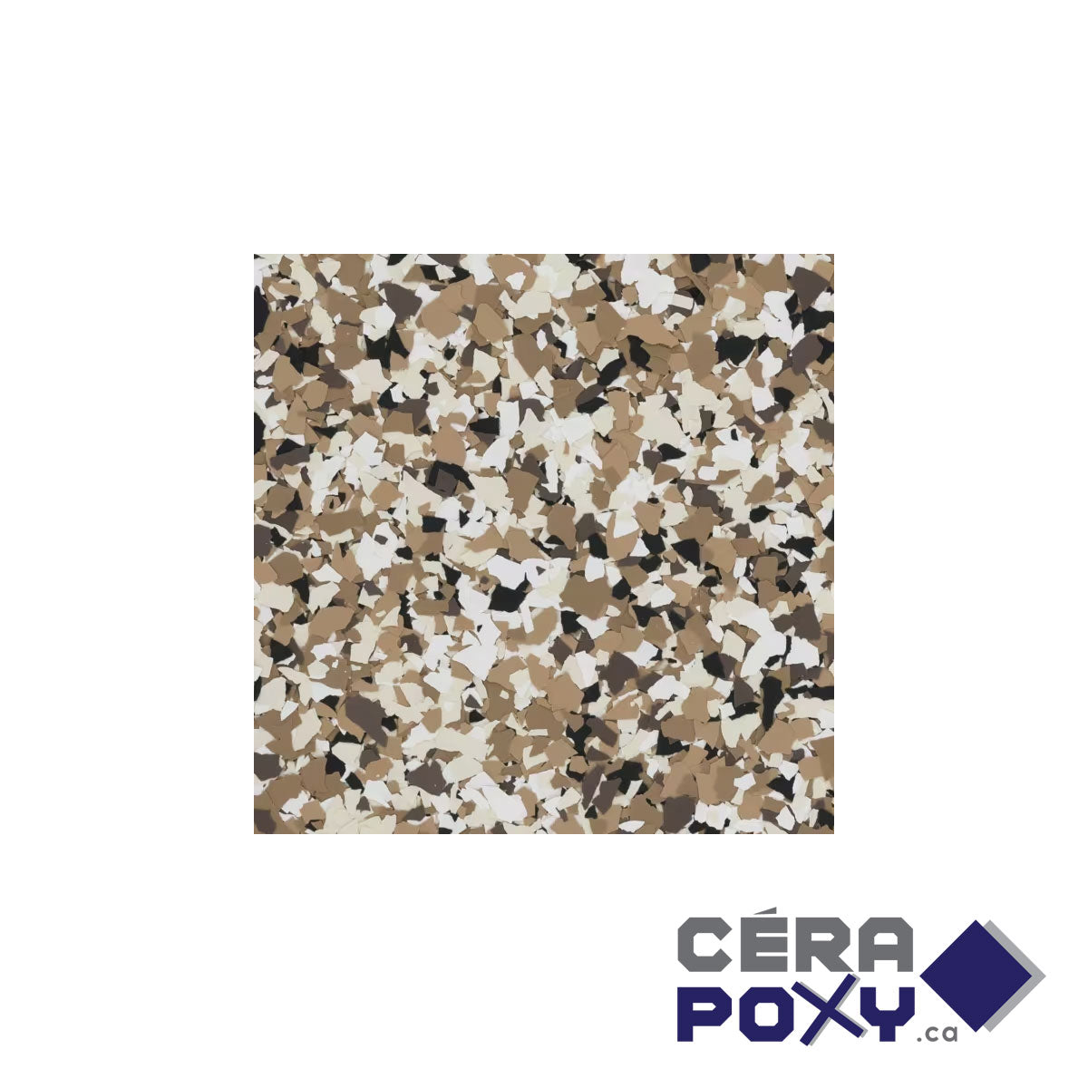 Flakes (mix) for epoxy Torginol