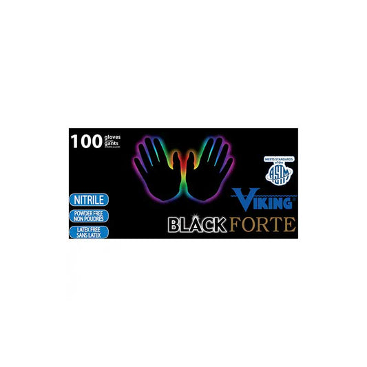 Gants jetables (100) en nitrile 6 mil Viking