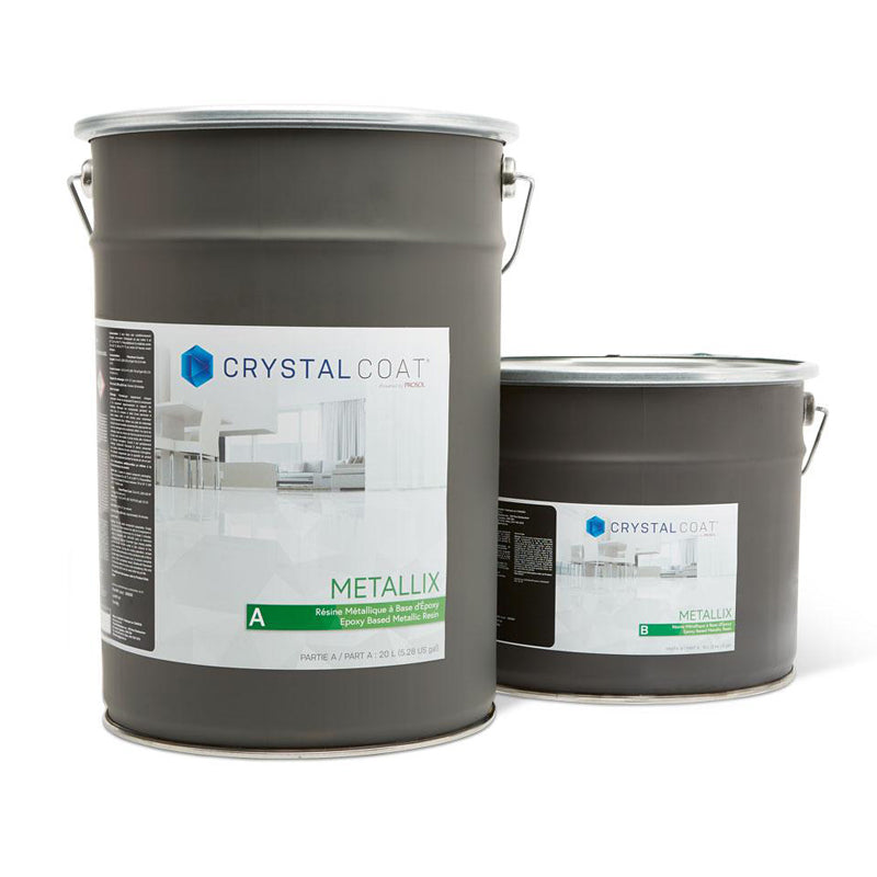 Metallix epoxy resin liters Crystal Coat
