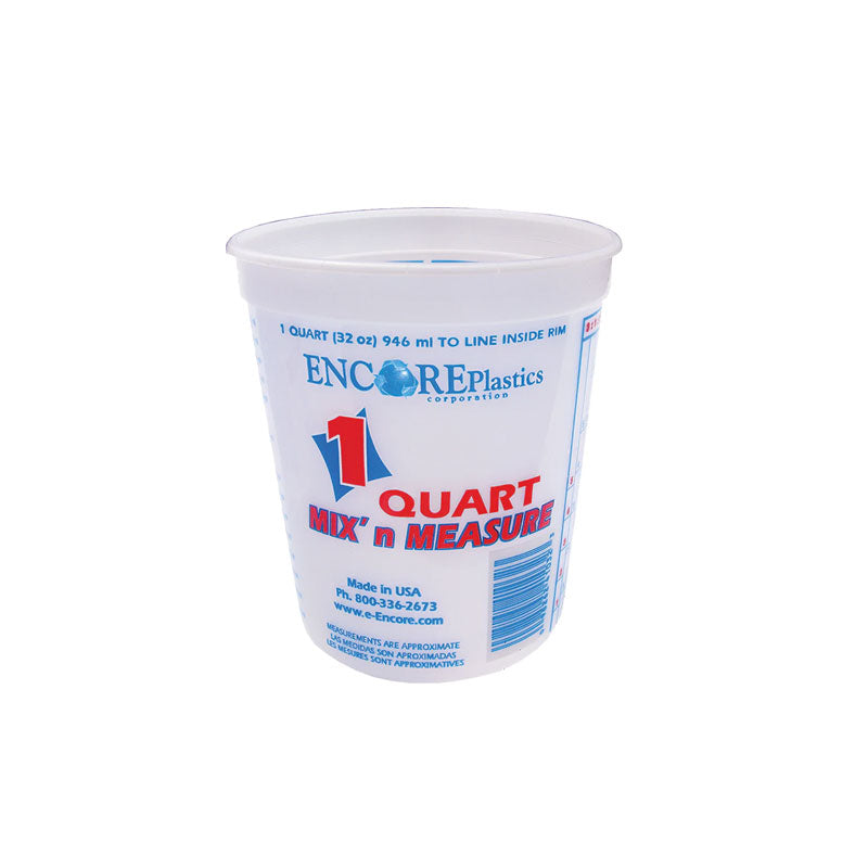 Encore plastics KK005160 Mixing Ratio Graduated Container 946ml