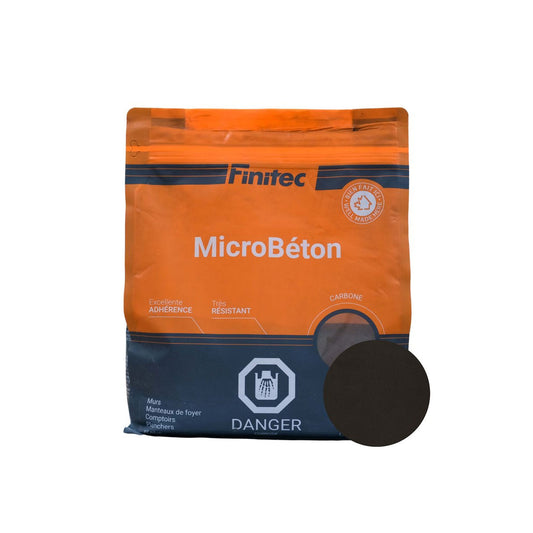 MicroBéton Finitec couleurs variées 3,5 kg et 18kg