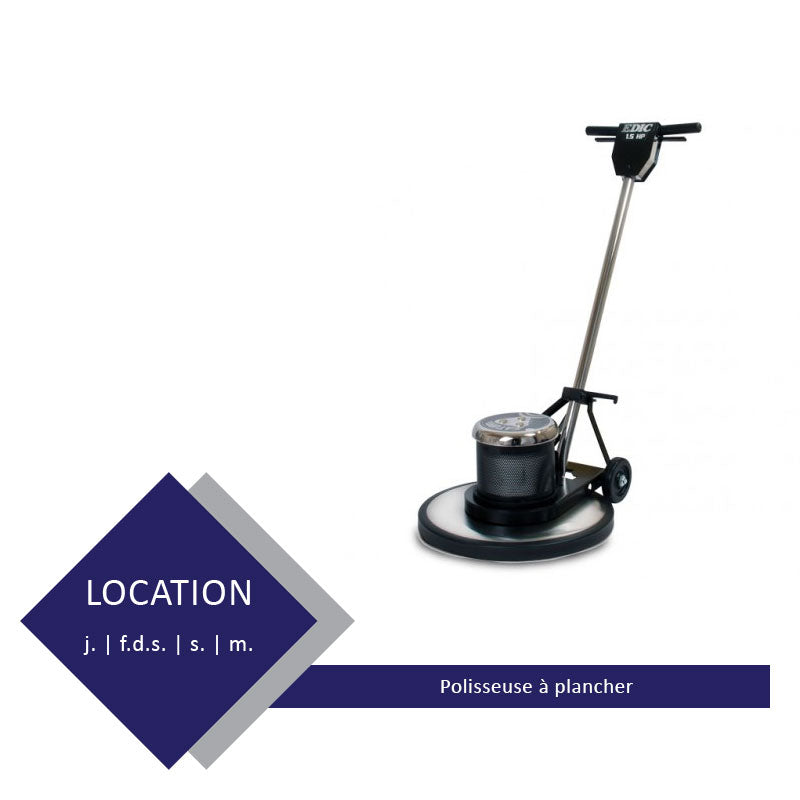 Location Polisseuse à plancher EDIC 1.5 HP