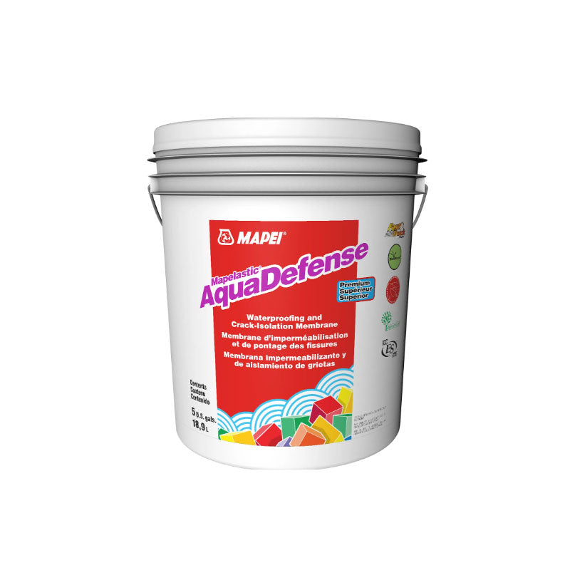 Mapei AquaDefense Membrane d'imperméabilisation anti-fissures de qualité supérieure 01968 01953