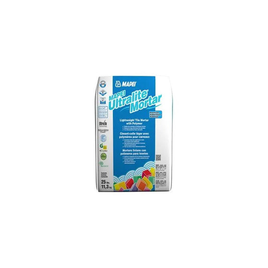 Mapei Ultralite Mortar Ciment-colle léger de qualité supérieure avec polymères 25 lb