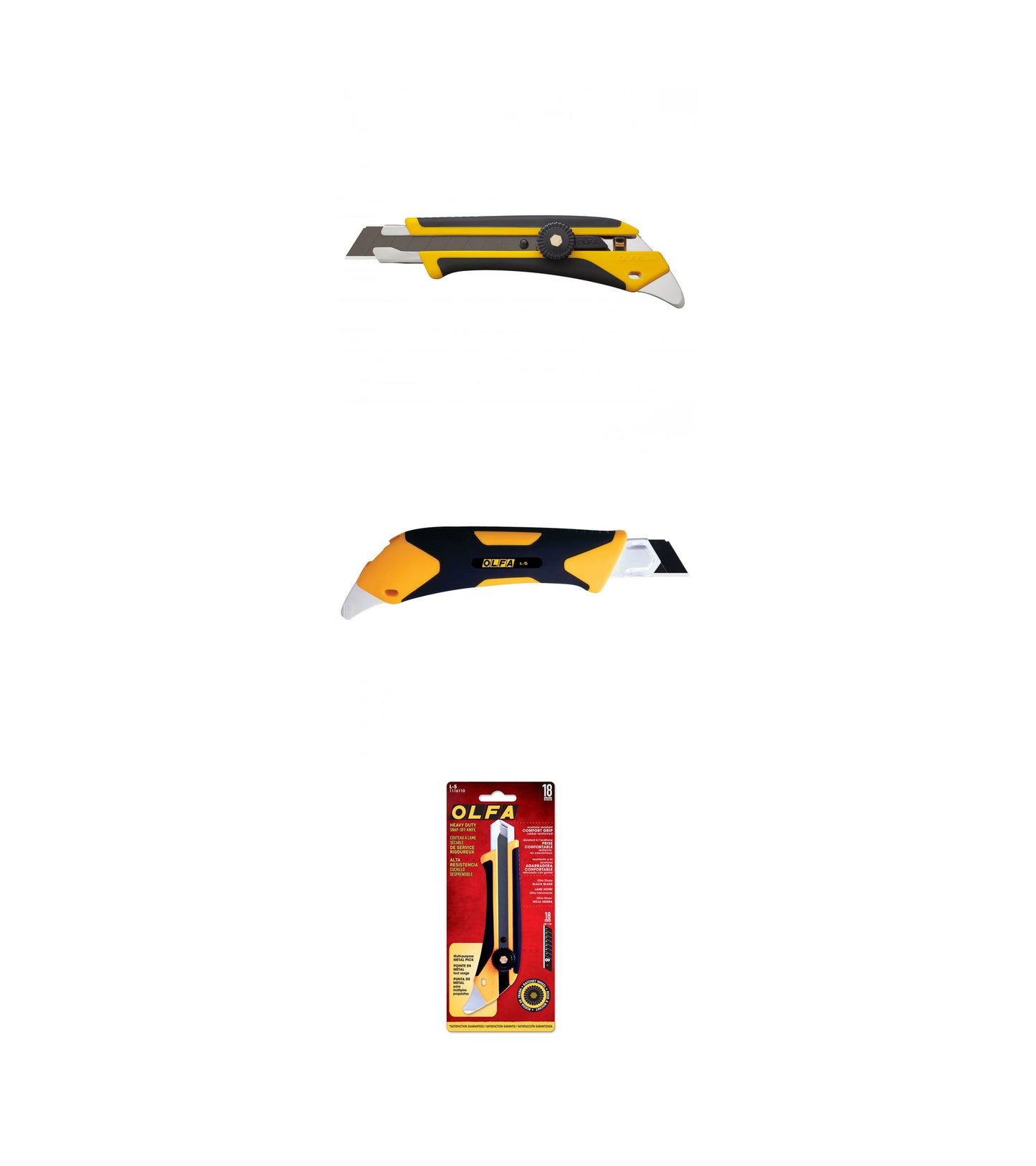 Olfa L1 L5 Heavy Duty 18mm Utility Knives