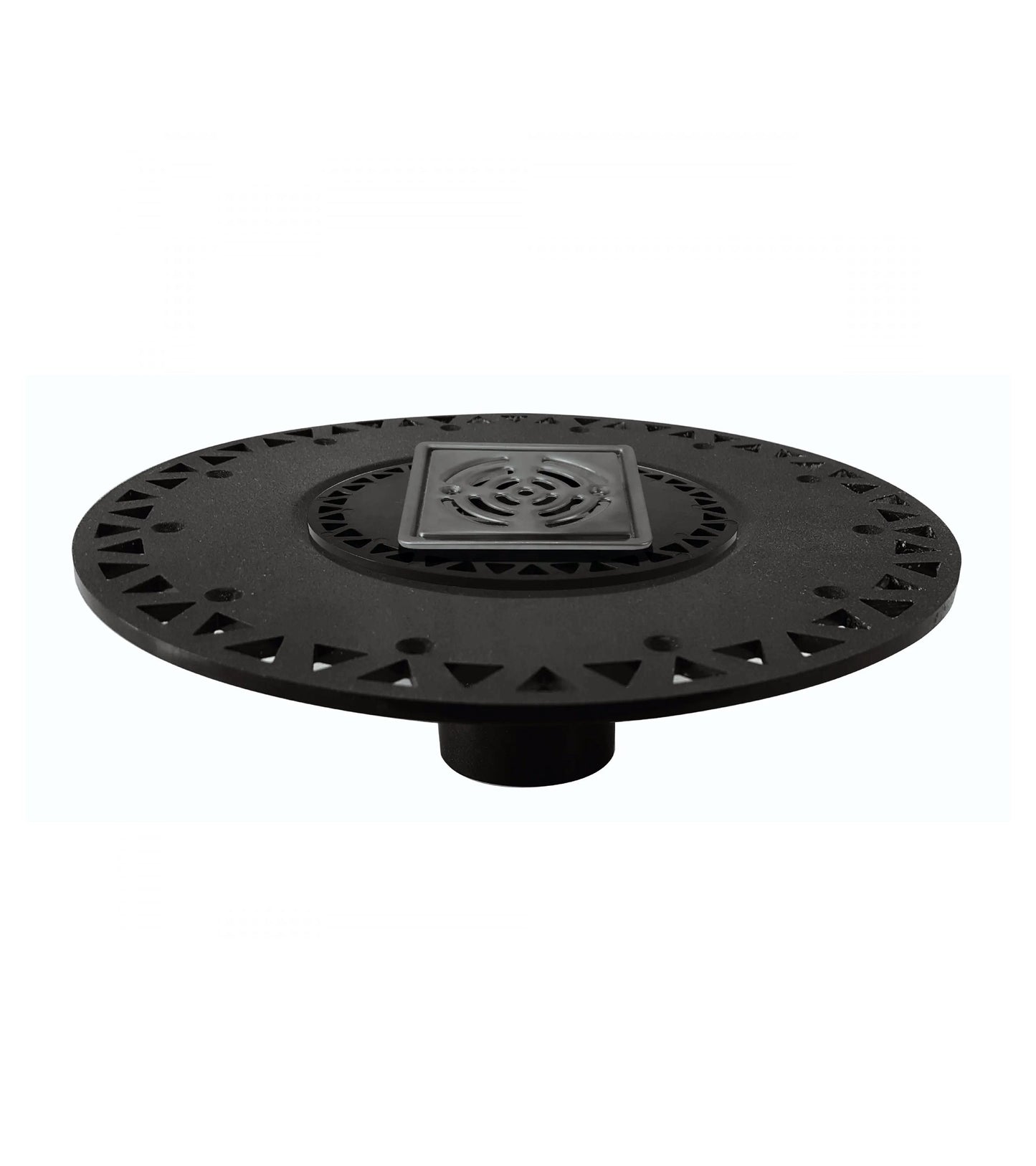 Drain ABS avec grillage chrome - 4" x 4" de Prova