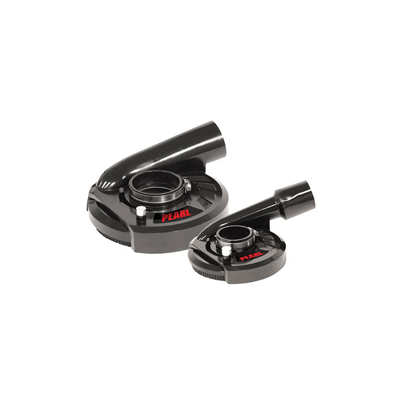 Collecteur de poussière à nez coulissant de 4 1/2" de Pearl Abrasive VAC50EPS