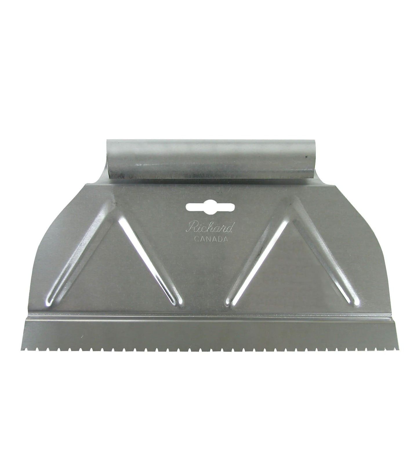 Glue spreader 9" (1/16x3/64x13/64)" "v" teeth from Richard