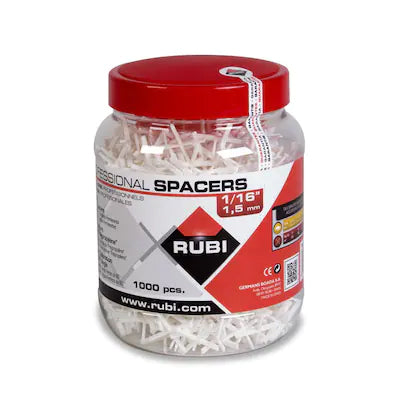 Cross spacers 1.5mm (1/16") Rubi 2280 2912 (2124)