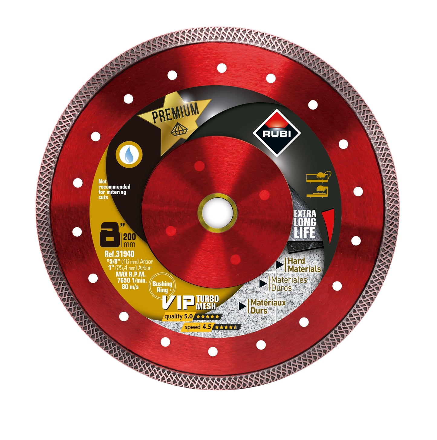 VIP Wet Viper Rubi Diamond Blade 31929 31940 31941