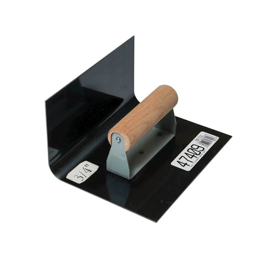 Truelle plinthe à gorge 3/4" rayon 3-1/2" x 5-3/4" x 7-1/2" 47409