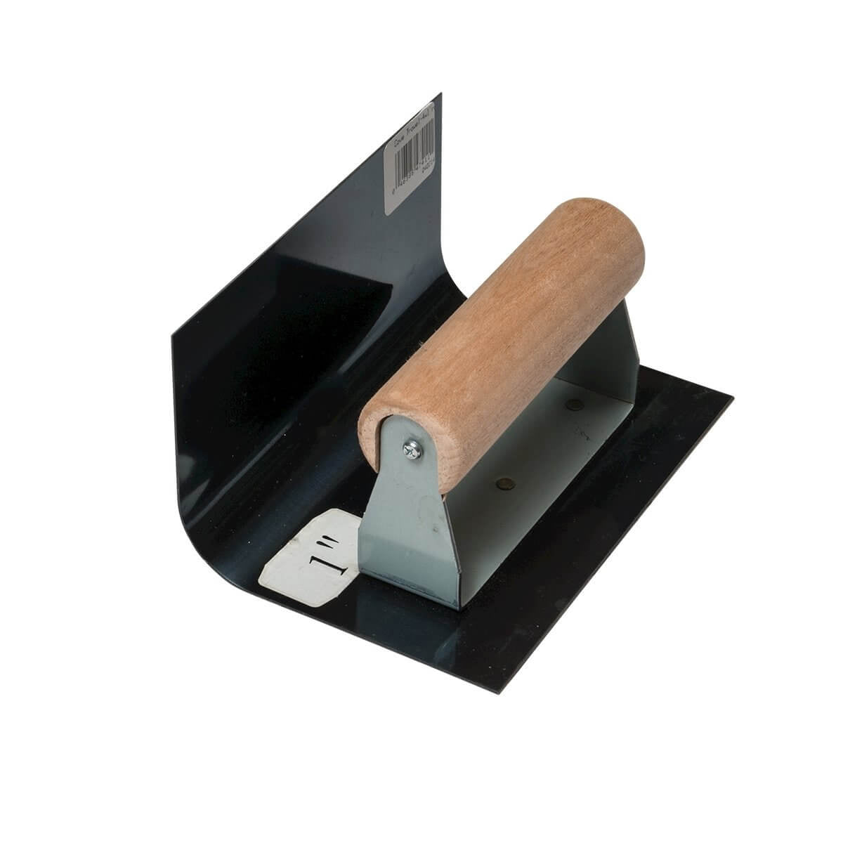 Baseboard trowel with standard cove 1" radius 3"x4"x6" 47411
