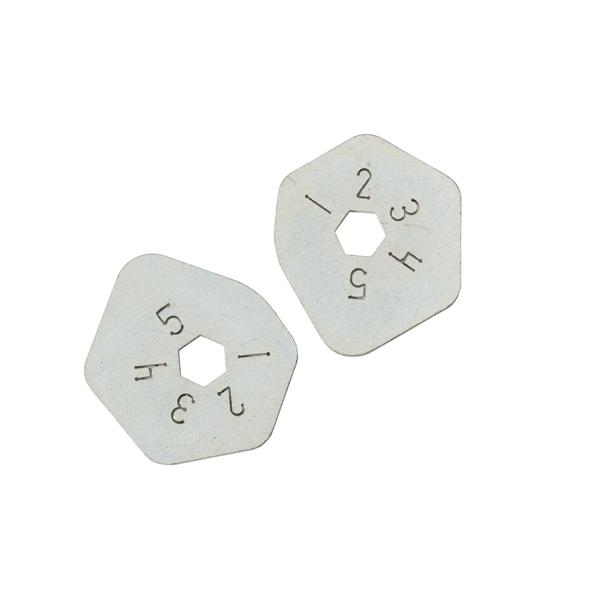 Height adjusters (2) for 1/16" to 5/16" rake CAM 57080