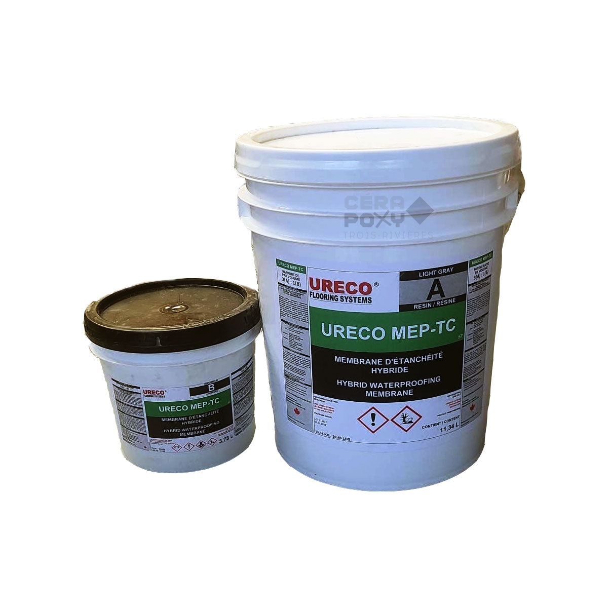 URECO MEPTC (Top Coat) Membrane d'étanchéité hybride Cérapoxy