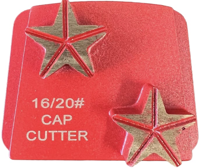 Diamants PHX21- 9 Diamants 2 seg. Étoile 16 Grains cap cutter