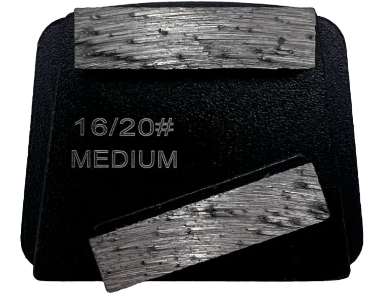 Diamants PHX12- 4X Diamants 2 seg. Rectangle 16 grains