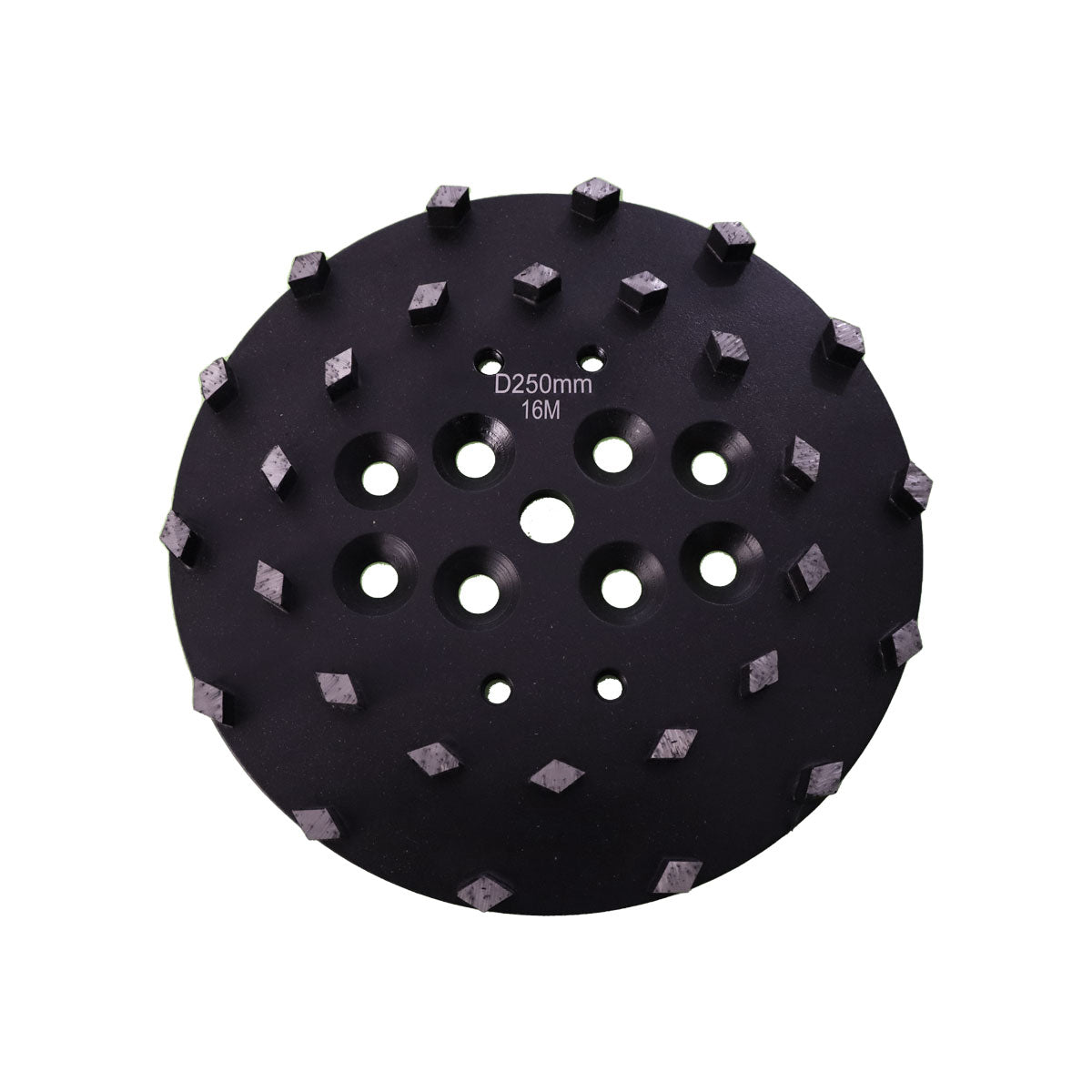 Disque de meulage diamant 10 po 16# Medium de Cérapoxy