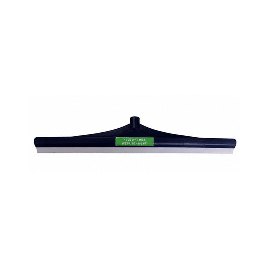 Racloir 24" de type « speed squeegee » avec lame à encoches 15-20 mils de Cérapoxy