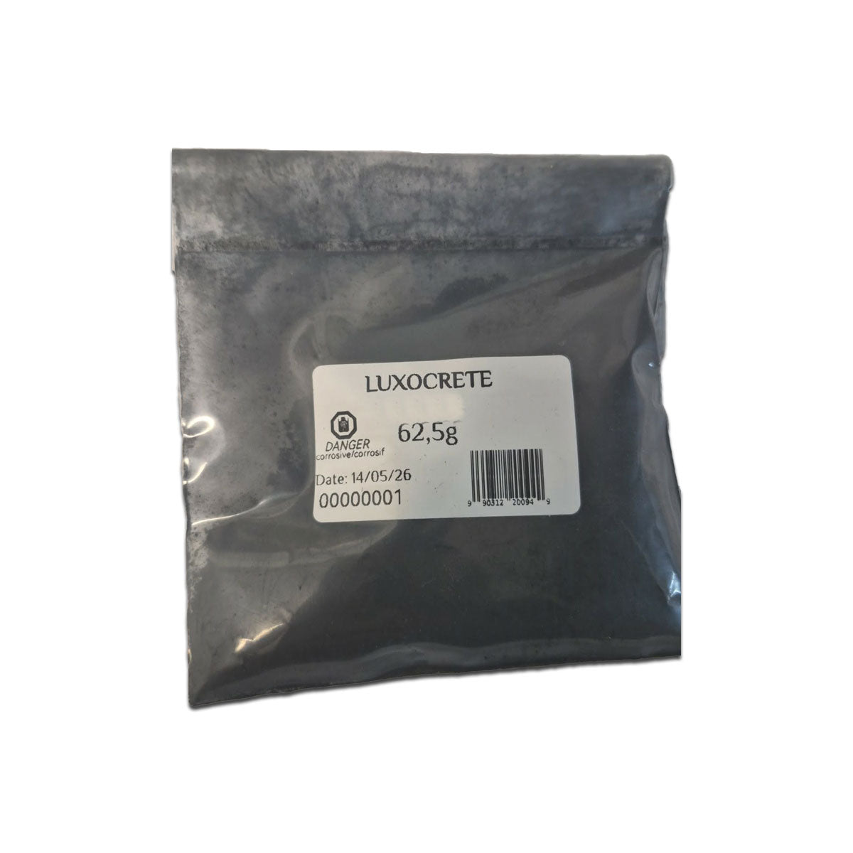 Colorants en sachets pour micro béton de Luxocrete