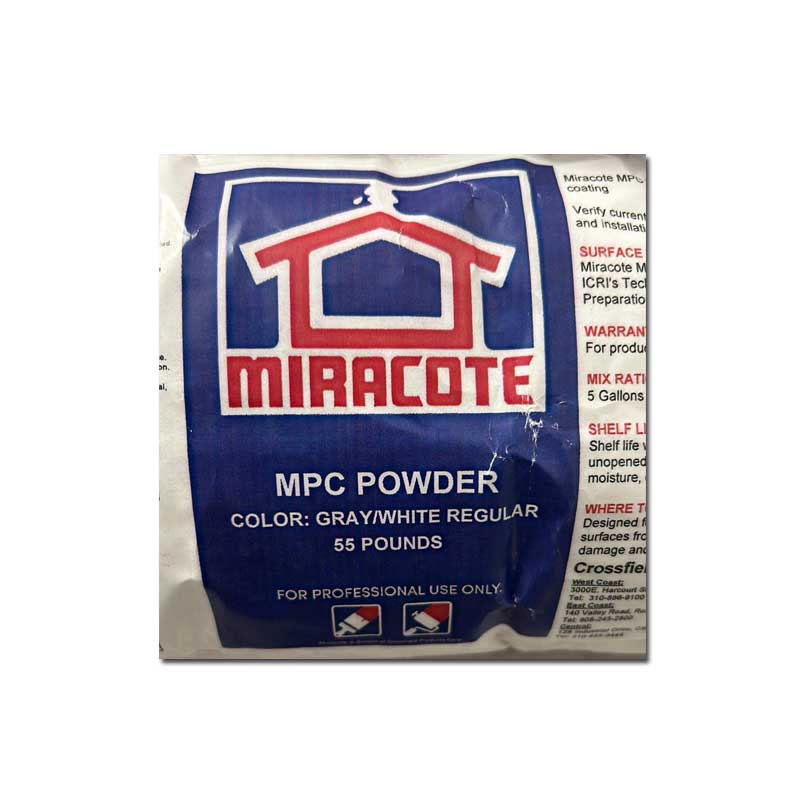 Miracote Pourdre gris-blanc 55 lb