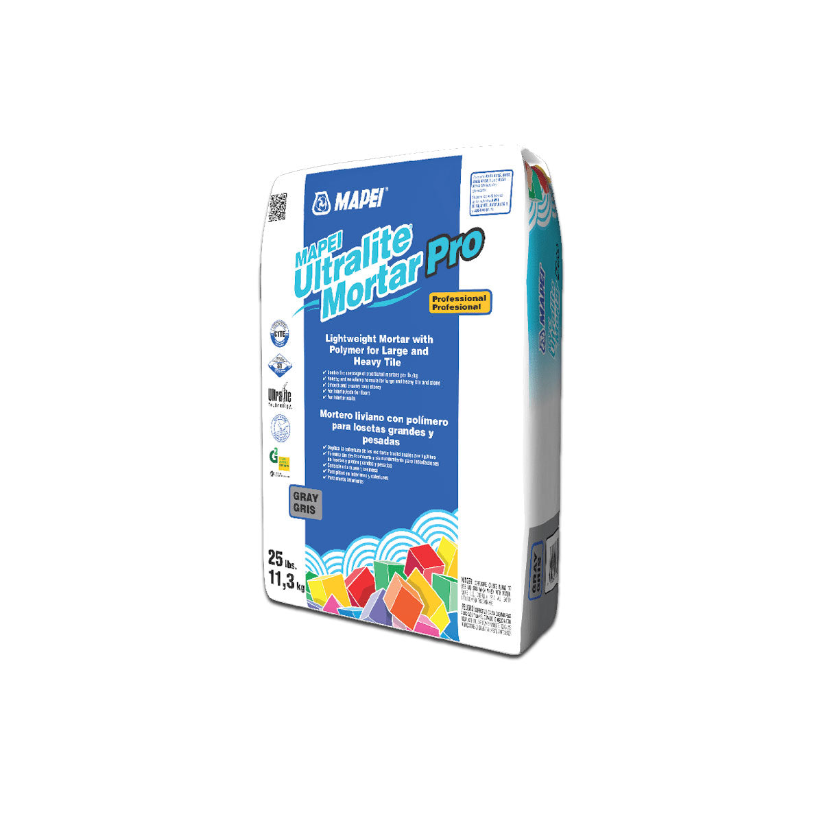 Mapei Ultralite Mortar Premium Lightweight Mortar with Polymers 25 lb