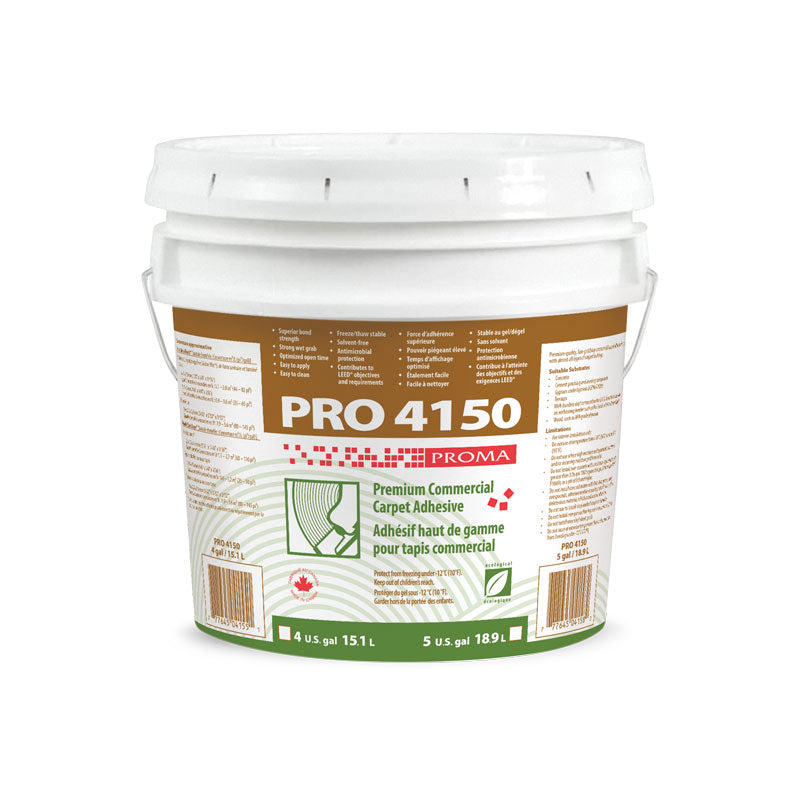 PRO 4150™ Proma - Adhésif de qualité supérieure pour tapis commercial