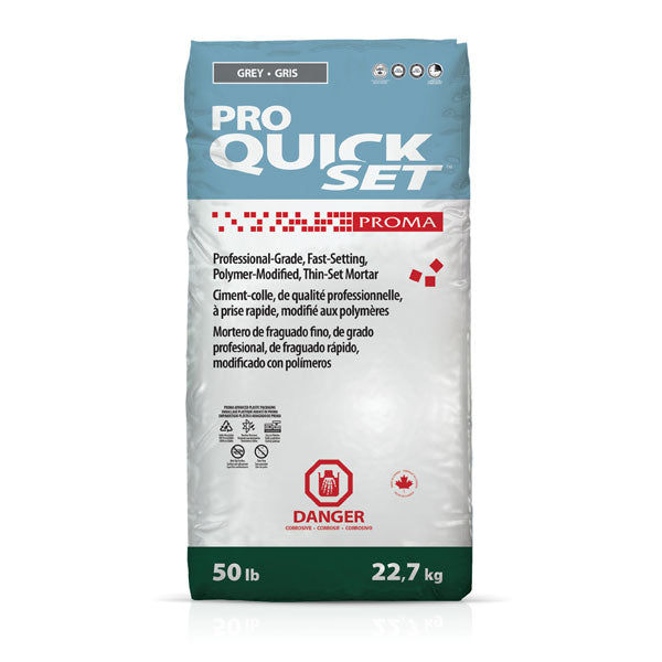 PRO QUICK™ SET Proma - Ciment-colle à prise rapide