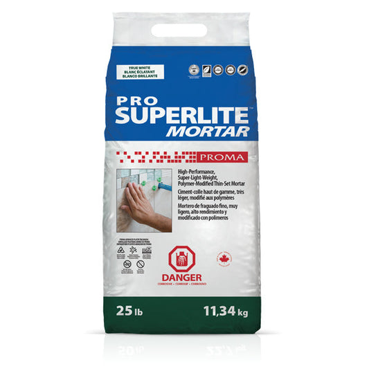 PRO SUPERLITE™ MORTAR Proma - Ciment-colle haut de gamme très léger